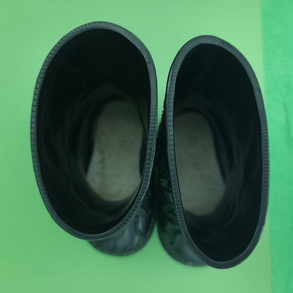 Halloween Toddler Kids Dress Up Pretend Play Spooky Rain Boots Black - Picture 7 of 14